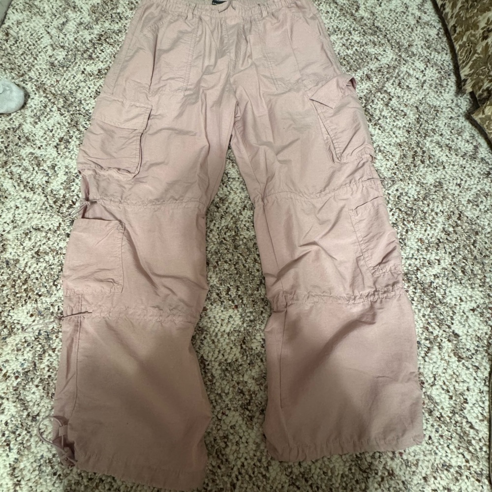 Aeropostale Pink Wide Leg Pants